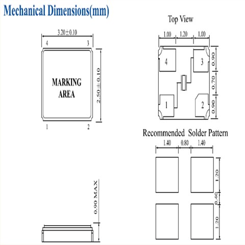 E3FB石英諧振器,6G小型設(shè)備晶振,鴻星臺灣晶體,E3FB26E004203E