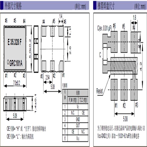 EPSON晶振,壓控晶體振蕩器,VG-4231CA晶振