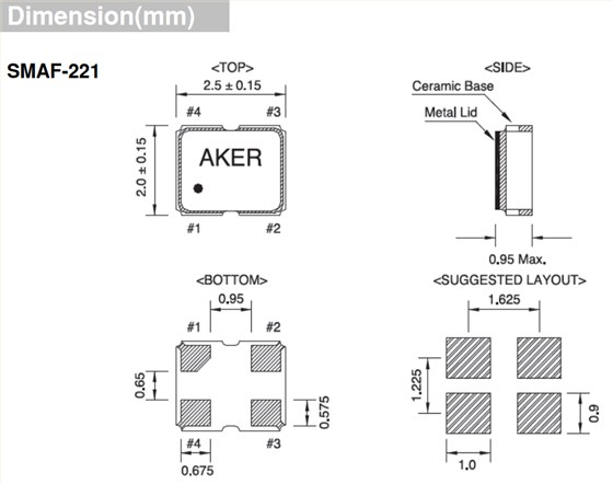 SMAF-221 2520 OSC