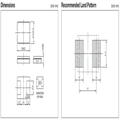 CX5032GB陶瓷晶體,Kyocera數字音頻晶振,CX5032GB16000H0HPQZ1